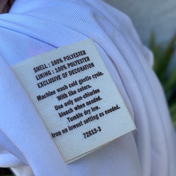 Decree JCP Watercolor Floral Cropped Chiffon Blouse Tank Top Shirt 👚 - Picture 10 of 10